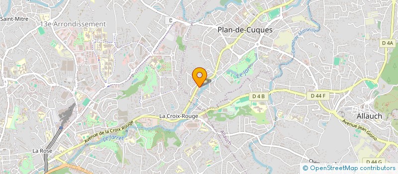 localisation de l'entreprise CLUPEA  PLAN-DE-CUQUES