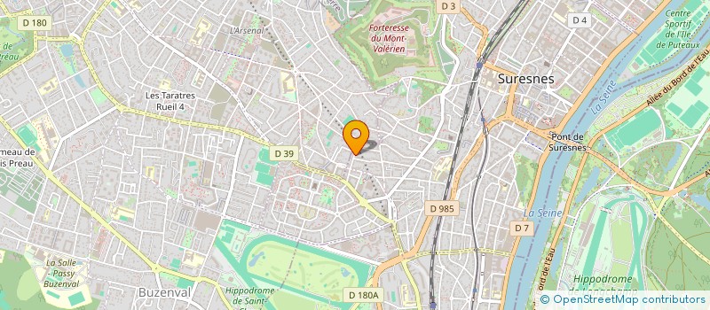localisation de l'entreprise CLUSERET à SURESNES