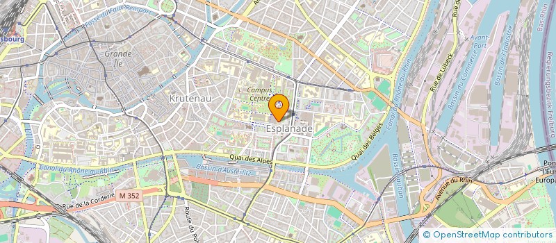 localisation de l'entreprise CLUSTER COMMUNITY CLUB à STRASBOURG