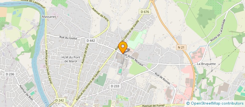 localisation de l'entreprise CLUSTER PAIN BIO 47  VILLENEUVE-SUR-LOT