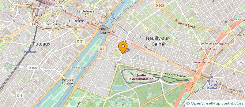 localisation de l'entreprise CLUSTER POLAIRE FRANCAIS - ASSOCIATION DE PREFIGURATION DE LA FONDATION POUR L'INNOVATION POLAIRE à NEUILLY-SUR-SEINE