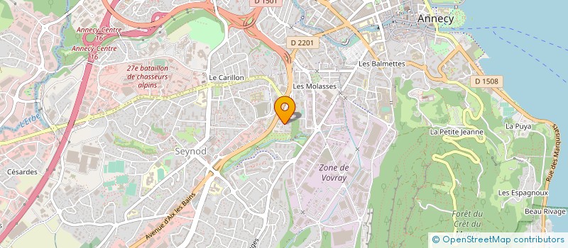 localisation de l'entreprise CLUSTR FILMS à ANNECY