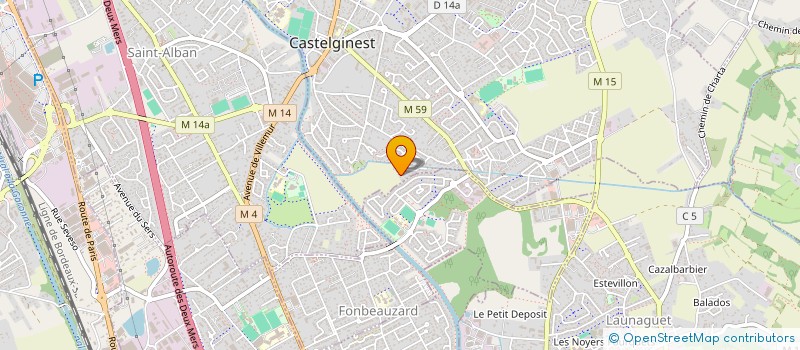 localisation de l'entreprise CLUXELITE  CASTELGINEST