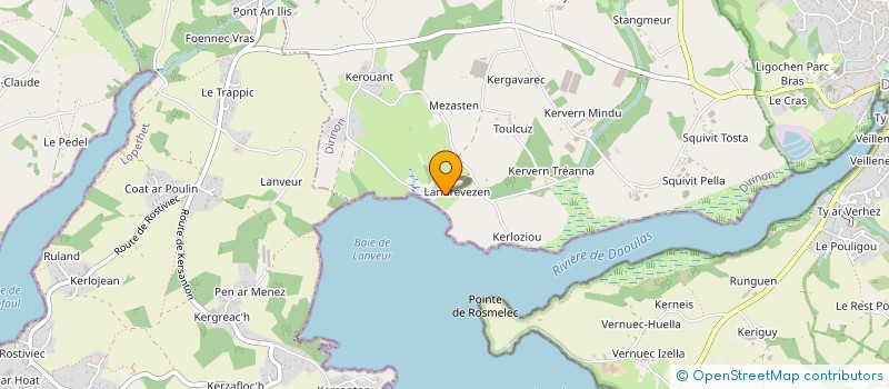 localisation de l'entreprise CLUZEL  DIRINON