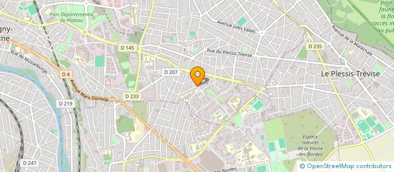 localisation de l'entreprise CLUZEL METAL à CHAMPIGNY SUR MARNE