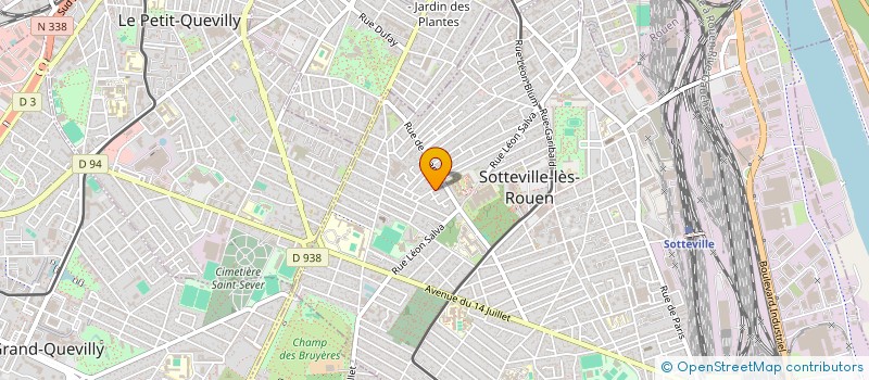 localisation de l'entreprise CLV  SOTTEVILLE-LES-ROUEN