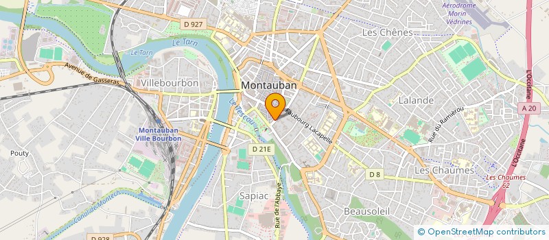 localisation de l'entreprise CLV NOTAMUR  MONTAUBAN