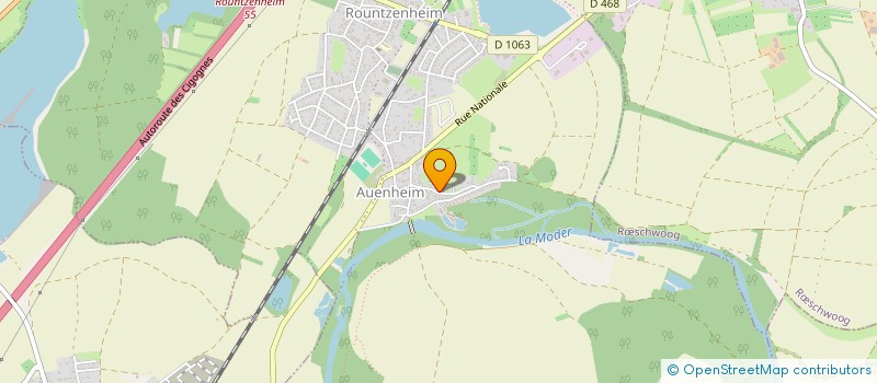 localisation de l'entreprise CLVP  ROUNTZENHEIM-AUENHEIM