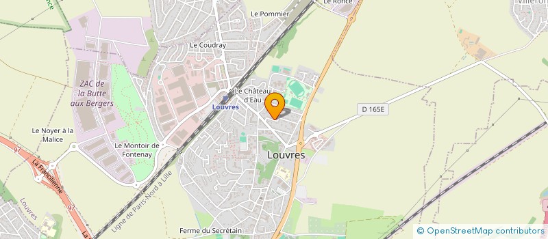 localisation de l'entreprise CLX EVENEMENT  LOUVRES