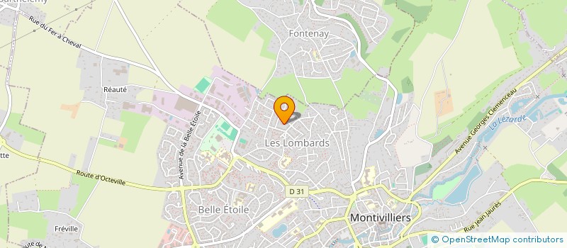 localisation de l'entreprise CLX PROJECT MANAGEMENT  MONTIVILLIERS