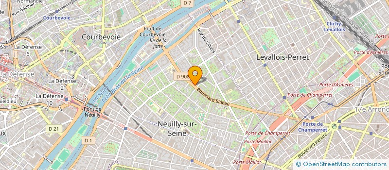 localisation de l'entreprise CLY à NEUILLY-SUR-SEINE