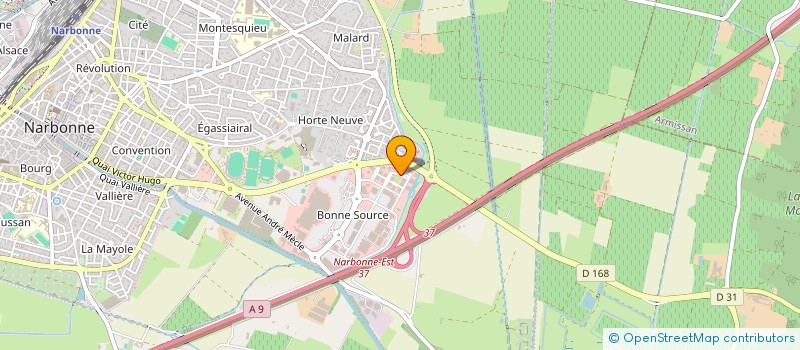 localisation de l'entreprise CLY IMMO PRO  NARBONNE