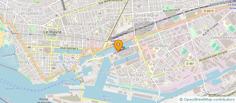 localisation de l'entreprise CLYC SARL  LE HAVRE