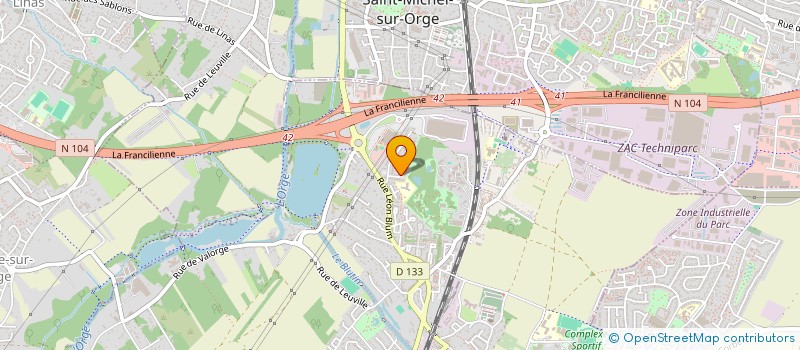 localisation de l'entreprise CLYCHE à BRETIGNY-SUR-ORGE
