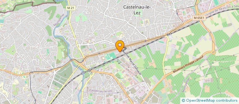 localisation de l'entreprise CLYD à CASTELNAU-LE-LEZ