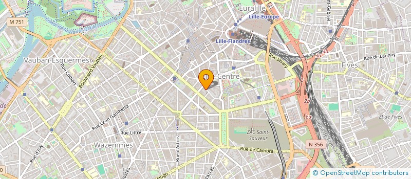 localisation de l'entreprise CLYF à LILLE
