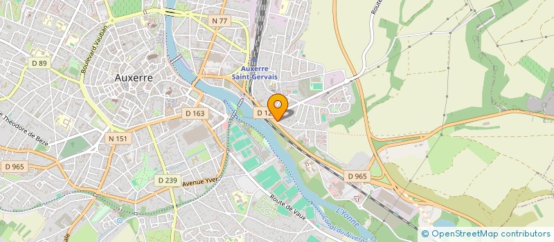 localisation de l'entreprise CLYK PLOMBERIE à AUXERRE
