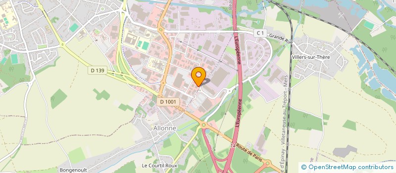 localisation de l'entreprise CLYMA 60 à BEAUVAIS