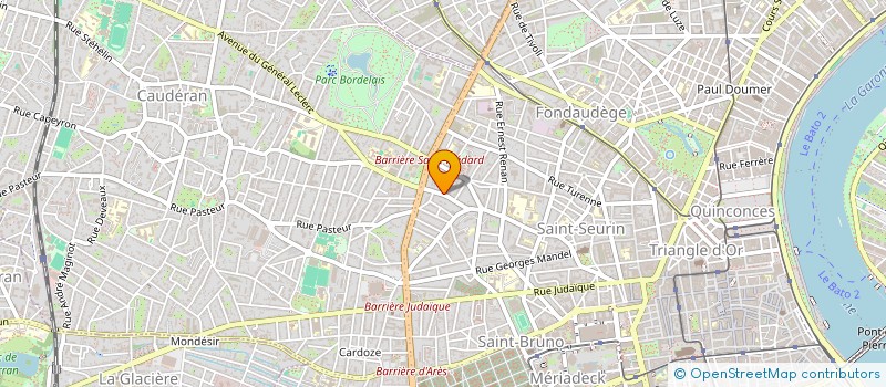 localisation de l'entreprise CLYMB  BORDEAUX