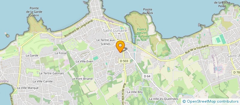 localisation de l'entreprise CLYPEUS  SAINT-LUNAIRE