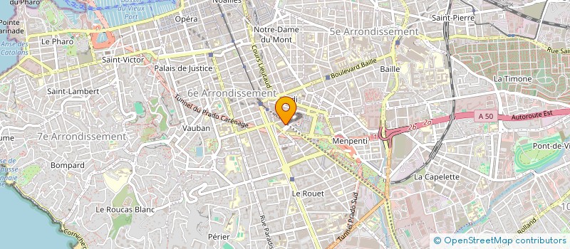 localisation de l'entreprise CLZ  MARSEILLE