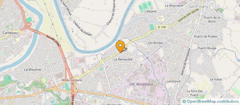 localisation de l'entreprise CLZ AUTOMOBILE  LE SEQUESTRE