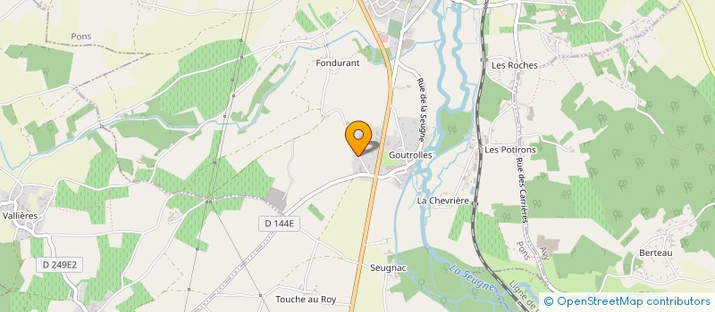 localisation de l'entreprise CM 16 ISOL à CHERVES RICHEMONT