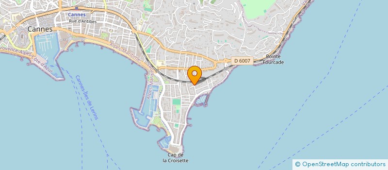 localisation de l'entreprise CM à CANNES