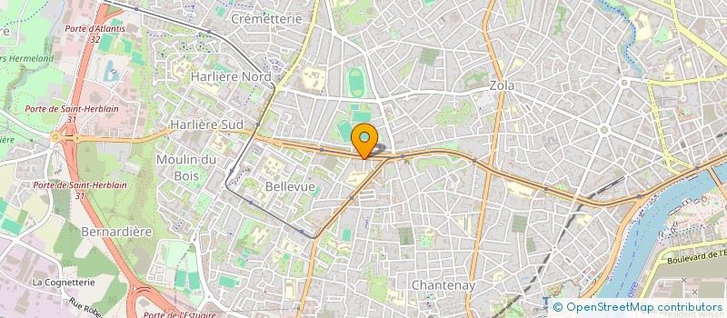 localisation de l'entreprise CM 5 OUEST à NANTES