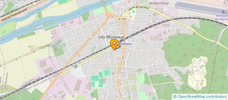 localisation de l'entreprise CM à LES MUREAUX