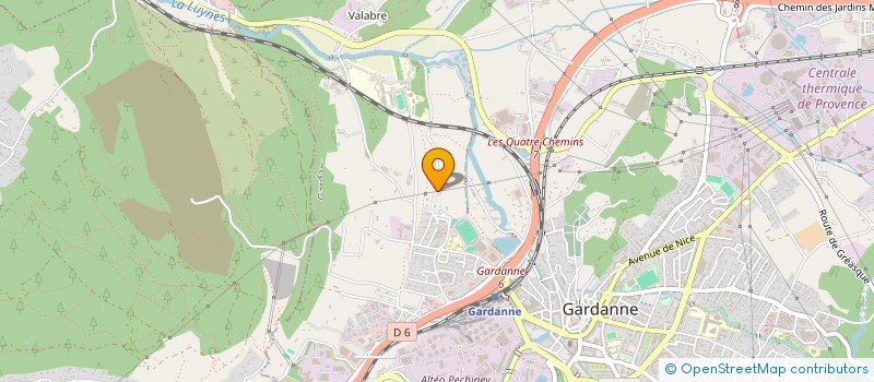 localisation de l'entreprise CM à GARDANNE