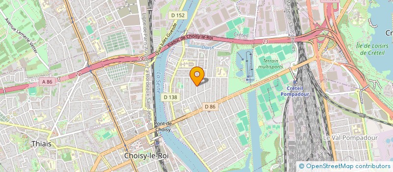 localisation de l'entreprise CM à CHOISY-LE-ROI