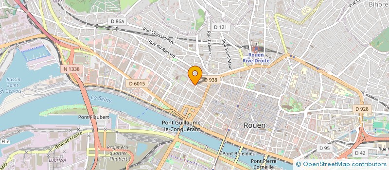 localisation de l'entreprise CM à ROUEN