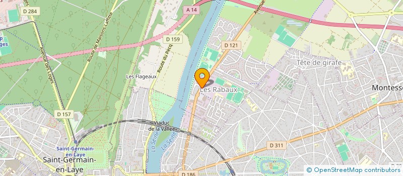 localisation de l'entreprise CM AGENCEMENT  MONTESSON