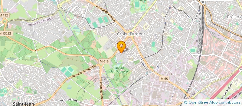 localisation de l'entreprise CM + ARCHITECTES à MONTPELLIER