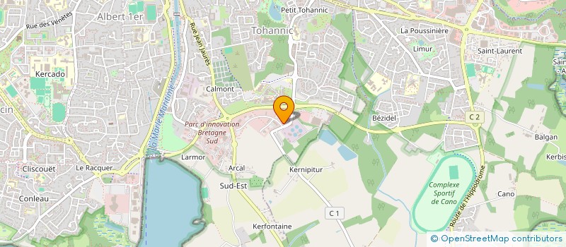 localisation de l'entreprise CM AVOCATS à VANNES