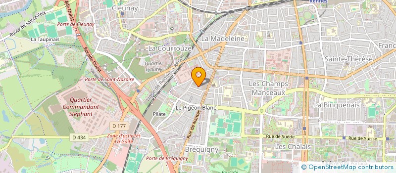localisation de l'entreprise CM BJ à SAINT-JACQUES-DE-LA-LANDE