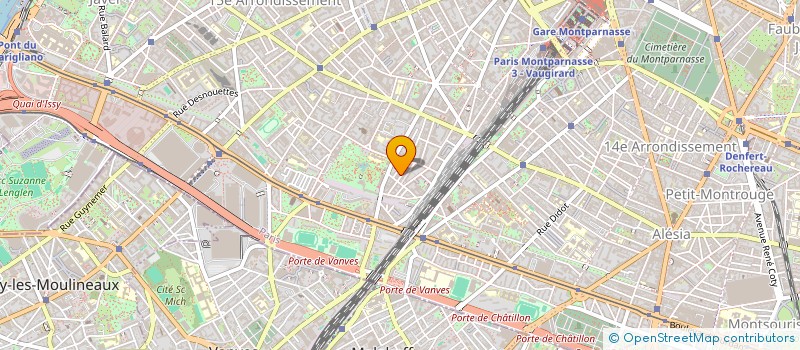 localisation de l'entreprise CM BROADCAST  PARIS