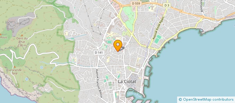 localisation de l'entreprise CM-CLUB-CIOTAT--CUSTOM  LA CIOTAT