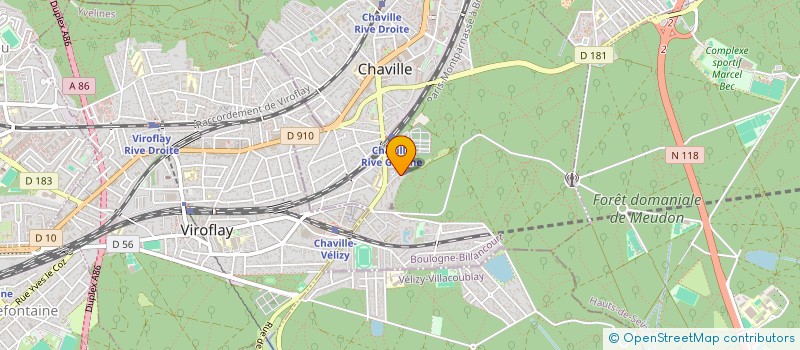 localisation de l'entreprise CM CONSEIL à CHAVILLE