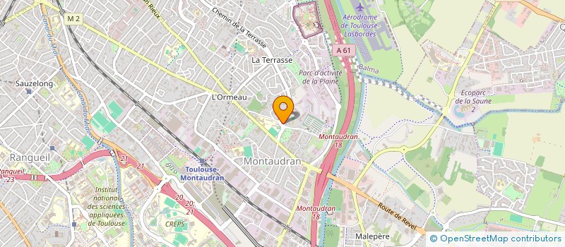 localisation de l'entreprise CM CONSEIL  TOULOUSE