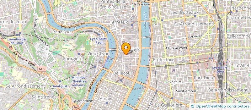 localisation de l'entreprise CM CONSEIL à LYON