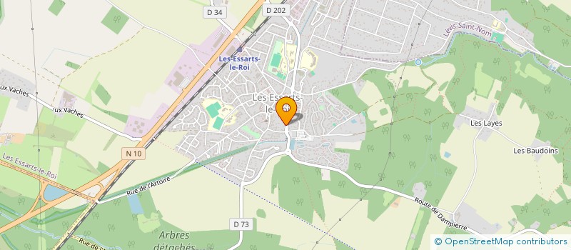 localisation de l'entreprise CM CONSEIL à VERSAILLES