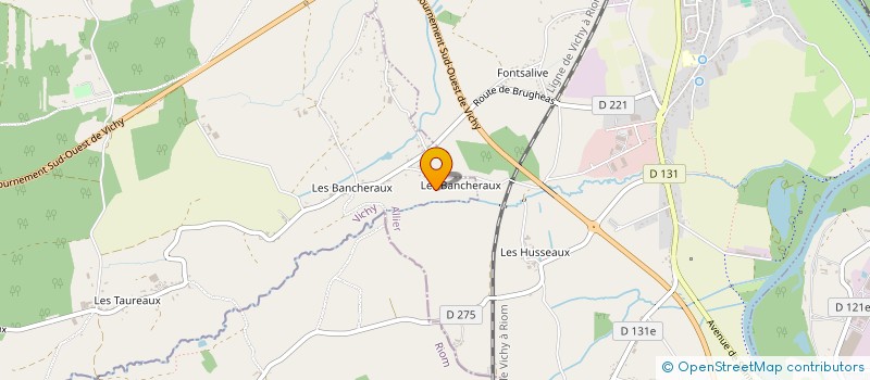 localisation de l'entreprise CM-CONSEILS  BRUGHEAS