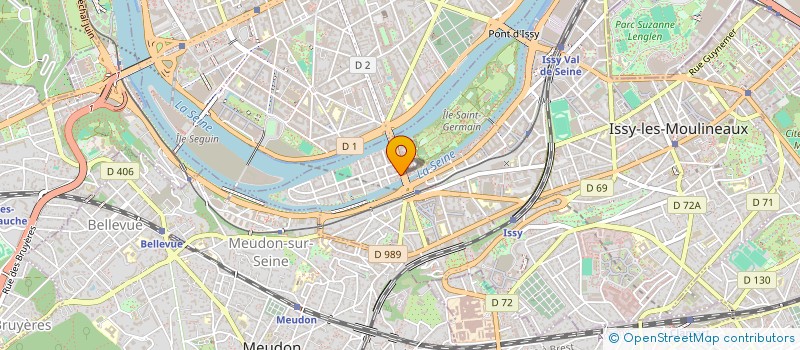 localisation de l'entreprise CM CONSULT à ISSY-LES-MOULINEAUX