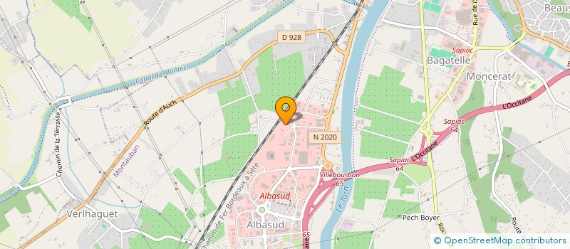 localisation de l'entreprise CM DEVELOPPEMENT  BRESSOLS