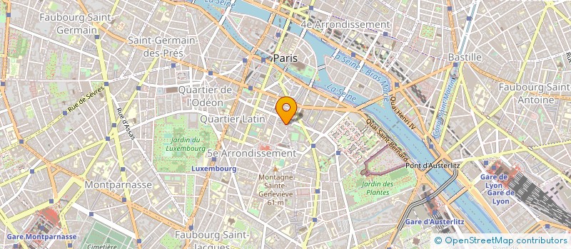 localisation de l'entreprise CM DISTRIBUTION à PARIS