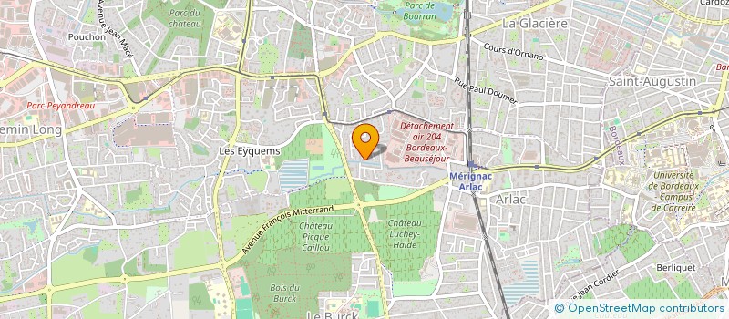 localisation de l'entreprise CM DRH & MANAGEMENT  MERIGNAC