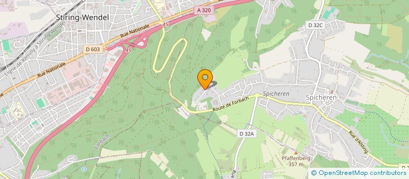 localisation de l'entreprise CM ELECTRICITE  SPICHEREN