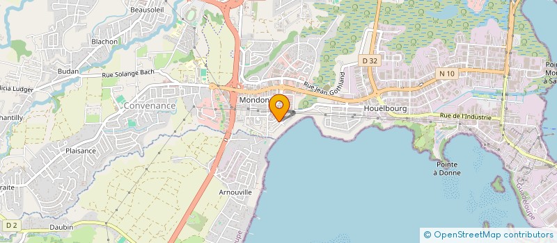 localisation de l'entreprise CM ENERGIE à BAIE-MAHAULT